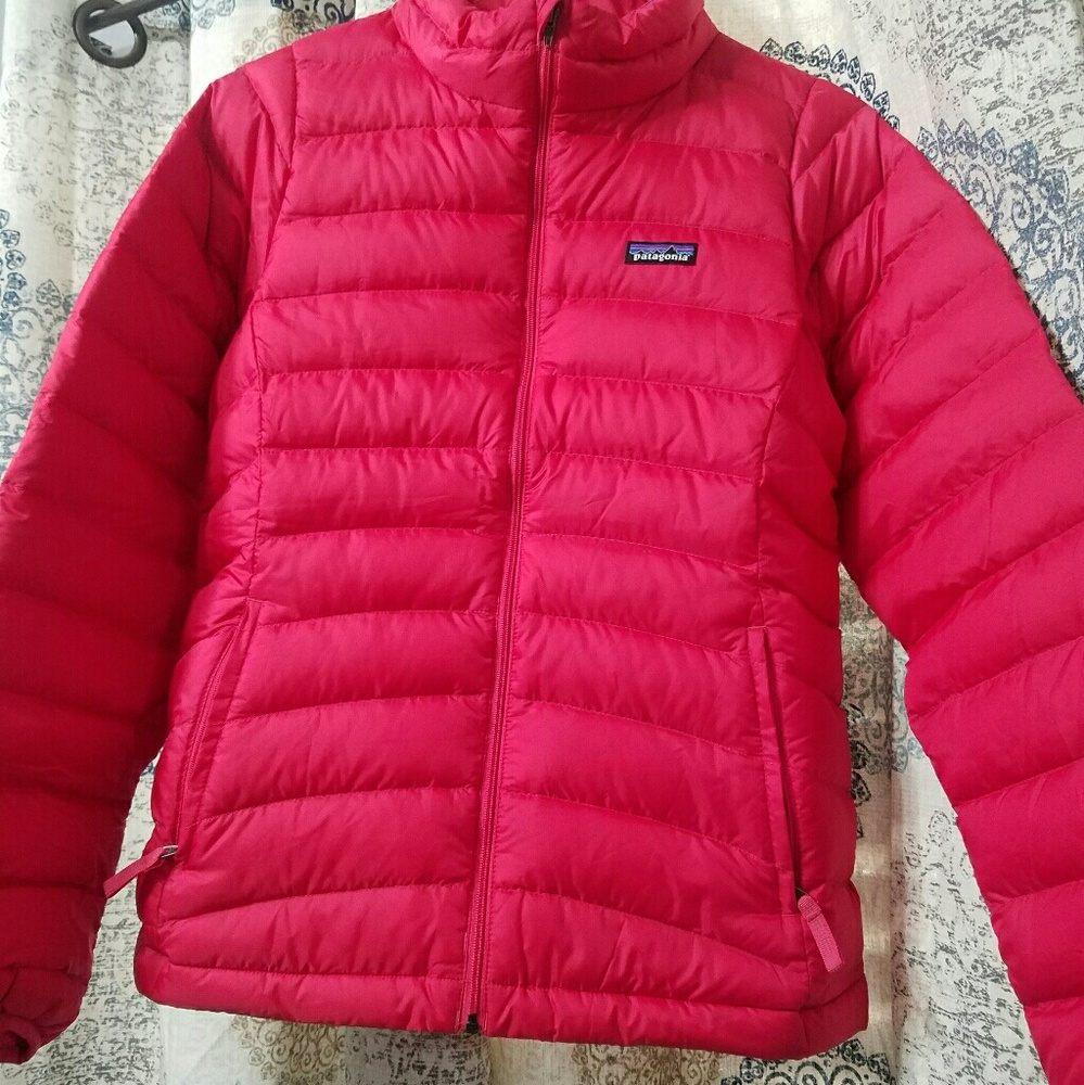 puffer jacket youth xl coral/pink